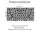 Cow Print Adhesive Stickers Waterproof 